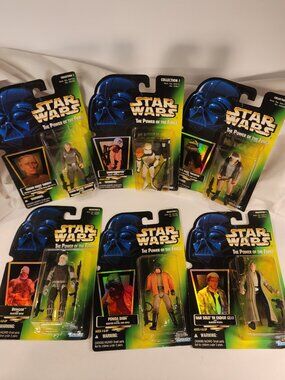 Star Wars The Power of the Force Action Figure LOT by Kenner